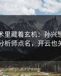 NBA战术里藏着玄机：孙兴慜的动作被专业分析师点名，开云也关注到了