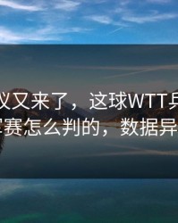 裁判争议又来了，这球WTT乒乓球冠军赛怎么判的，数据异常